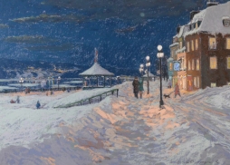 小镇的冬日记忆。作者：Horace Champagne ​​​
