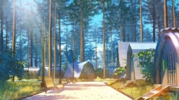 #绘画欣赏# 俄罗斯概念设计师Arseniy Chebynkin的日式场景 ​​​