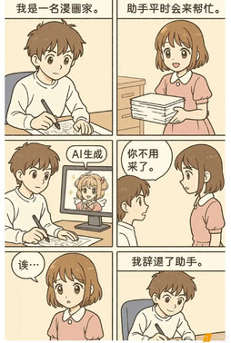 这么好看的助手，只要不惹祸就养着呗。漫画的助手能有几个钱。