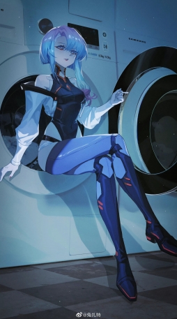 #赛博朋克创想行者##赛博朋克边缘行者#  再摸个Lucy ​​​