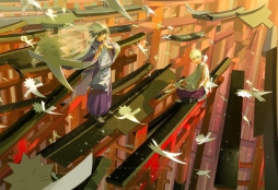 鸣人与佐助  Twi:emmmerald_#火影忍者#