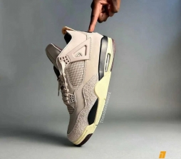 AMM x AJ4 美图泄露！质感更绝了！