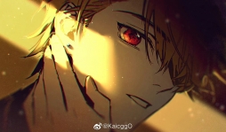 #未定事件簿# 本来是想画Raven的耳钉……