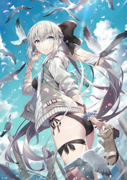 摩根——Fate/GrandOrder——画师：我美蘭 ，http://t.cn/A6XFqWeS ​​​