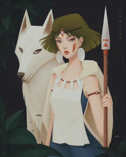插画师 AnkyMoore 绘画作品. ​​​