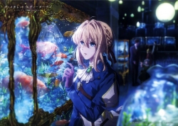 #紫罗兰永恒花园# 最新版权绘..... 薇妹真的太美了[送花花] ​​