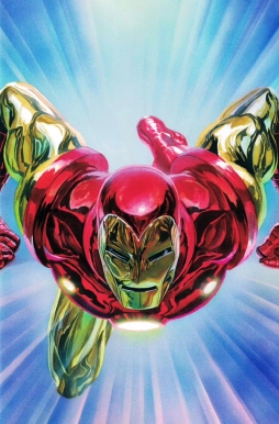 #钢铁侠#  The Invincible Iron Man - art by Alex Ross ​​​