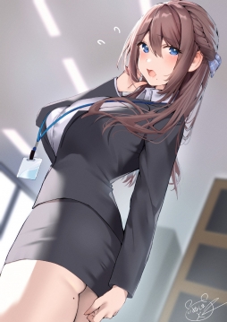 スカートが短すぎた部下 OLちゃん | いぬしま