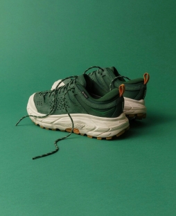 Hoka Tor Ultra Low|||Hoka Tor Ultra Low in Mountain View/Eggnog