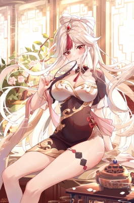 夏装第二弹~是夏日旗袍的凝光wwww #原神