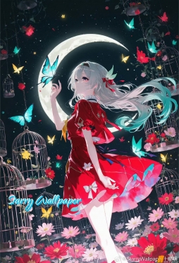 #崩坏星穹铁道##星穹铁道二创#  流萤 鸟笼 图片自制 运用ps+ai ​
