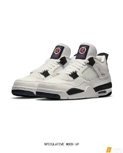 根据早起的Jordan Flight Club市场活动而策划的AJ4鞋款或将在年内发售～ 鞋图为假想图  via House Of Heat ​