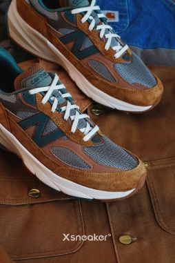 赏析 | NEW BALANCE X CARHARTT M990CH6 Carhartt WIP 携手New Balance 发布了最新合作鞋款 990v6 Sculpture Center