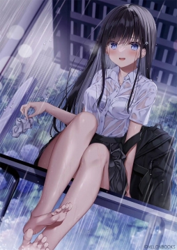 たにはらなつき 推：natsukit 鞋子湿了 ​​​