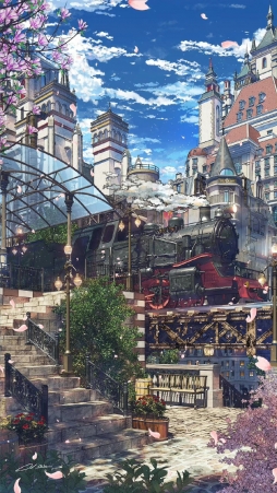 画师わいっしゅ 推yyish #场景设计# ​​​