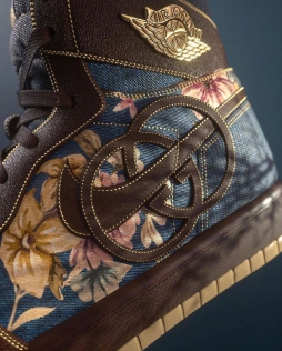 Gucci X  Air Jordan 1  这款设计如果真能实现的话，你会来一双吗？ ​