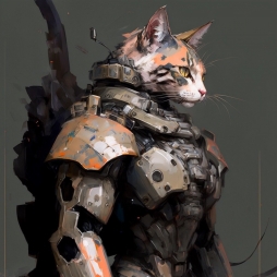 赛博机甲猫