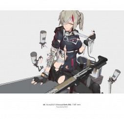 角色设定的雷厉画风  动漫插画参考 M4 Miv4t ​​​