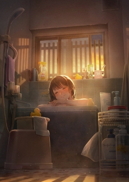 泡澡  つじこ twi:tsujin_bohboh