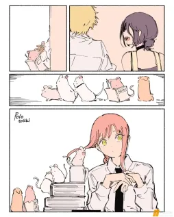 电锯人  画师：polo_tokki ​​​