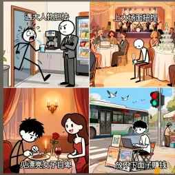 男生最掉价的行为。