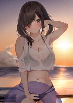 「夏も終わり…また来年来ようね…」 | なぎな