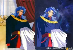 好怀念Celluloid的质感： #圣斗士星矢# ​