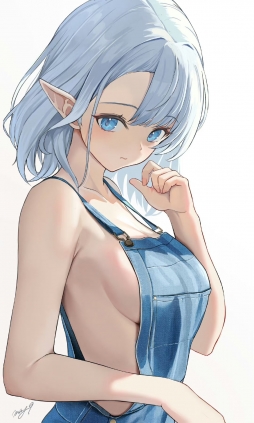 may9_sub 推：may9sub 銀髪精灵 ​​​