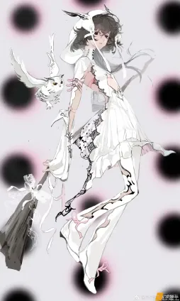 鸮之魔女。  #服设##oc# ​
