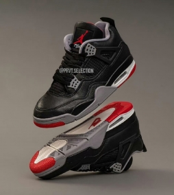 【速看！都在等的「黑红」AJ4 即将提前登场！】 有消息曝出「黑红」Air Jordan 4 将在明年登场，近日终于有确定的日期发布