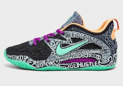 Zoom KD 15「Brooklyn Graffiti」  布鲁克林涂鸦风格的KD15新配色，不知道是否有艺术家合作，但有点Keith Haring的味道，将于12月9日发售。 ​​
