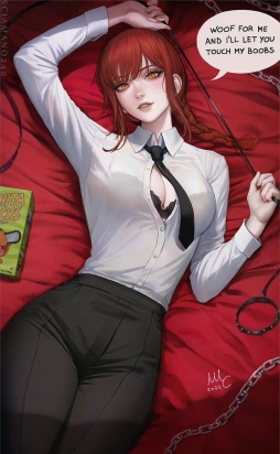 #电锯人# 玛奇玛  twi：Sciamano240's Art ​​​