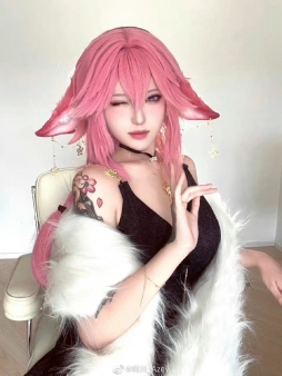 老婆的新衣服 #cosplay##八重神子##原神# ​​​