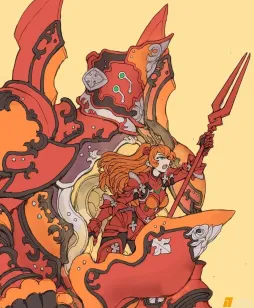 #EVA#   明日香&绫波丽  by nrcgrayart ​​​