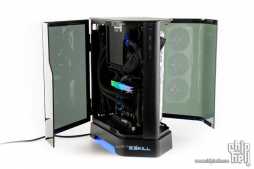 G.SKILL Z5i 装机展示，i7-11700 + ASRock Z590i + RTX 3080 Ti