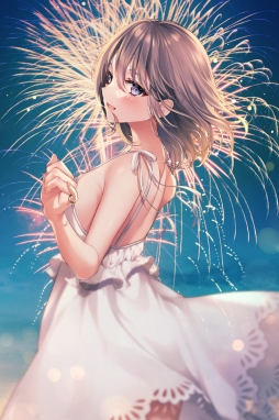 来年も一緒に見ようね ゆがー