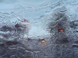 雨天  Gregory Thielker绘画 ​​​