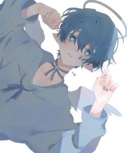 #绘画欣赏# 画师なこ雪 蓝色系