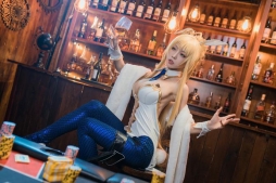 Cosplay：FGO·白呆枪 Cos「0640」