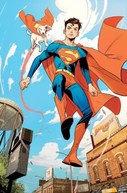 超人 封面插画 ​画师 Jorge Jiménez X: JorgeJimenezArt ​​​