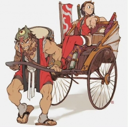 #绘画欣赏#  插画师andrewcockroach ​​​