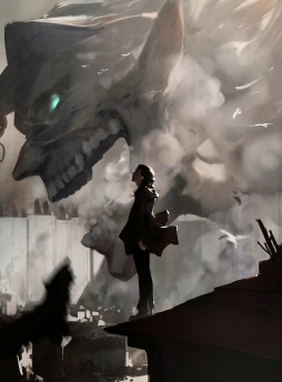 #进击的巨人#  艾伦·耶格尔  twi:Dino_illus