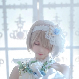 cos：崩坏3丽塔洛丝薇瑟cos正片@沧霁桔梗，恭候指示