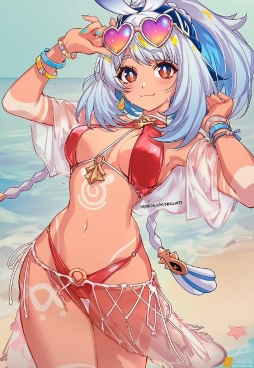 #原神# 【玛拉妮】  永远闪耀着光芒  cr. （X）sidillusts 已授权，未经允许不得擅自转载。