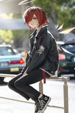 画点照片练习，话说我好想没怎么画过阿能..#明日方舟# #能天使# ​​