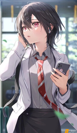 落叶 画师：なかむら