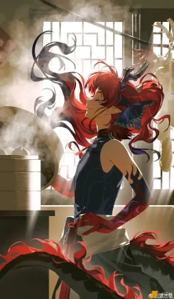 #明日方舟# 汇总一下六图，包含了个人对岁片们的理解，这个系列都收录在了图册中，希望大家吃得开心[心] ​​​