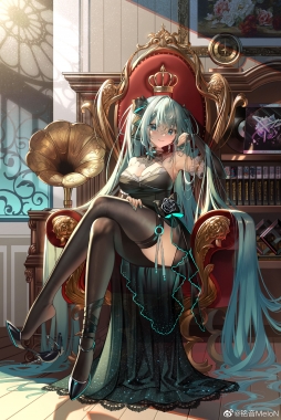 #初音未来# 《My Queen》 来迟了的15周年生日快乐! ​​​