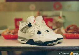 Air Jordan 4 OG「White Cement」 预计将于5月24日发售 ！   - © Ben’s Chili Bowl
