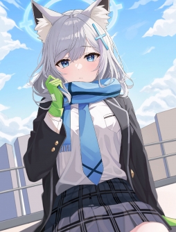 シロコ #ブルアカ#  #BlueArchive#  ピピュ @_piepew